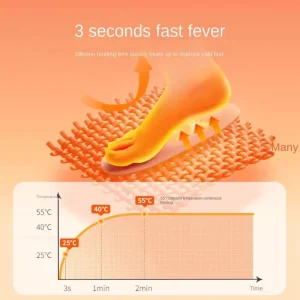 Winter Warm Cotton USB Heated Socks Fast Heating Thermal Feet Warmer Soft 5V Electric Heated Socks Outdoor Sports