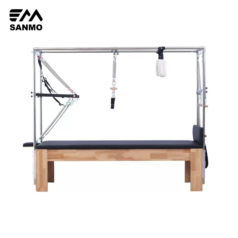 Trending Product 2026 Multifunctional Pilates Yoga Gym Teaching Fitness Equipment Cadillac Bed Pilates Set - Image 5