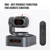 48MP PTZ dual-axis tracking live streaming camera, 4K beauty screen, computervideoconferencing,online courses, AI remote control