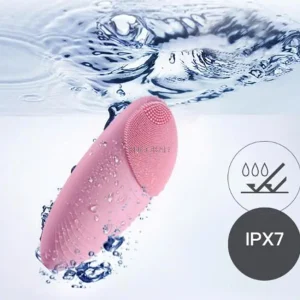 Facial Cleansing Brush Sonic Vibration Mini Face Cleaner Silicone Deep Pore Cleaning Electric Waterproof Massage D153