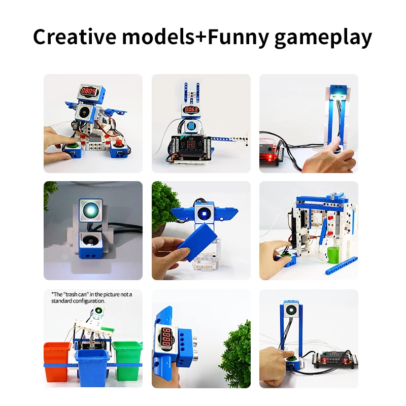 Microbit V2 Smart Robot Car Kit Programmable STEM Sets Coding Science Educational DIY Electronics Project For Kids - Image 3