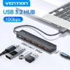 Vention USB 3.2 Gen2 HUB 5 Ports Splitter 10Gbps USB A Type C HUB Multiport Adapter for MacBook iPad Laptop Expansion PC Desktop