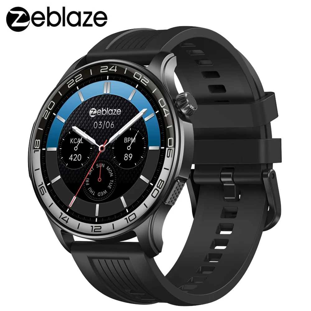 2026 Btalk 4 Pro Voice Calling Smart Watch 1.43''AMOLED Display Screen Heart Rate Fitness & Wellness Smartwatch For Men Momen