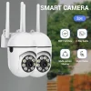 Ease Life App 2PCS 1080P Waterproof Bulb Surveillance Camera Color Night Vision Motion Tracking Indoor Outdoor Security Y108