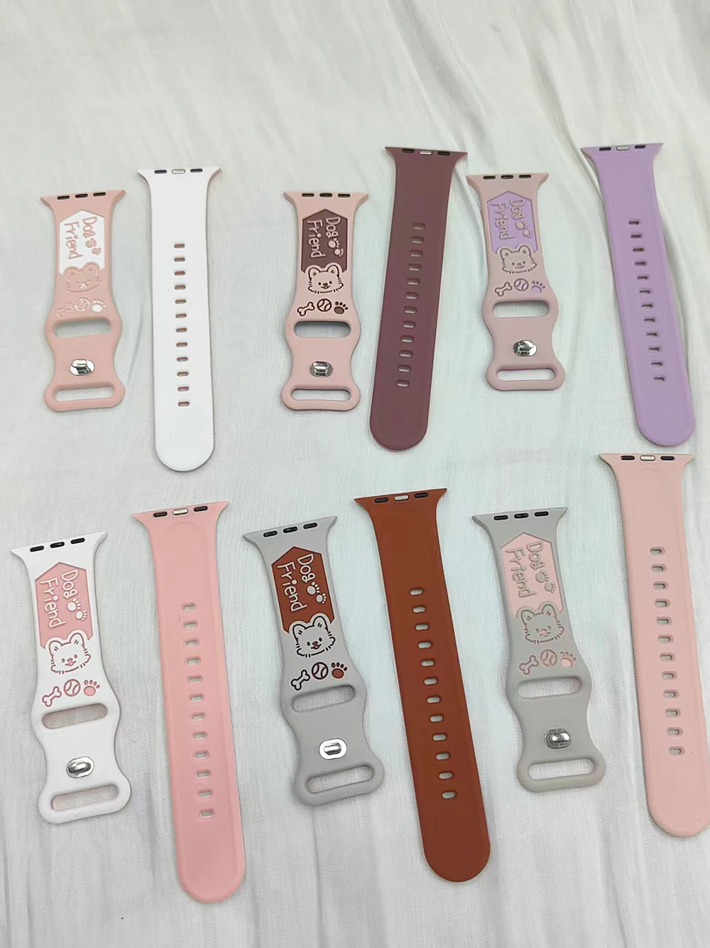 NEW Engraved Strap For Apple Watch Band 46mm 42mm 41-45mm 40-44mm Silicone Sport iWatch Series 11 10 9 8 7 6 5 SE/Ultra 3/2 49mm - Image 6