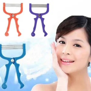 1Pc Women Facial Hair Remover Manual Spring Epilator For Ladies Face Neck Hair Removal Tools Beauty Health Care Tools 15*9cm
