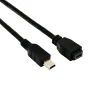 MINI USB 5 pin Male to Female Data Sync Charger Extension Cable Applicable to the car recorder GPS Navigator