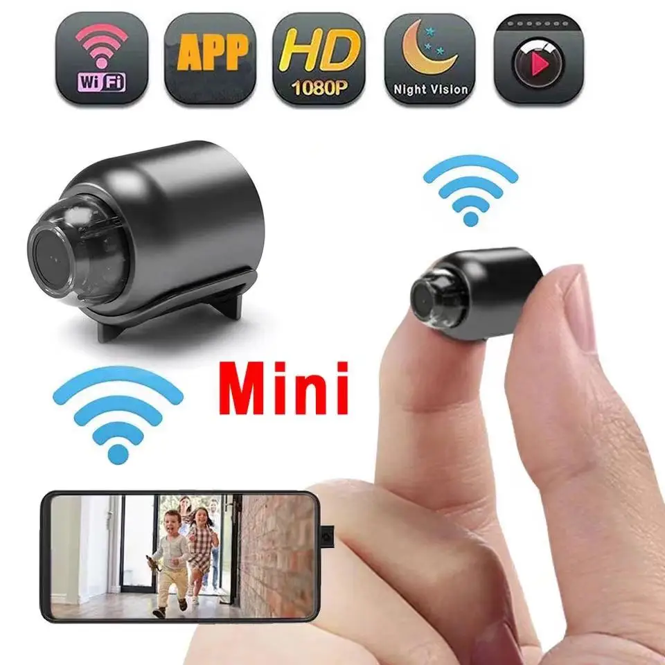 X5 Camera 1080P HD Wifi Wireless Night Vision Motion Detection Video Camera Home Security Camcorder Audio Video Recorder