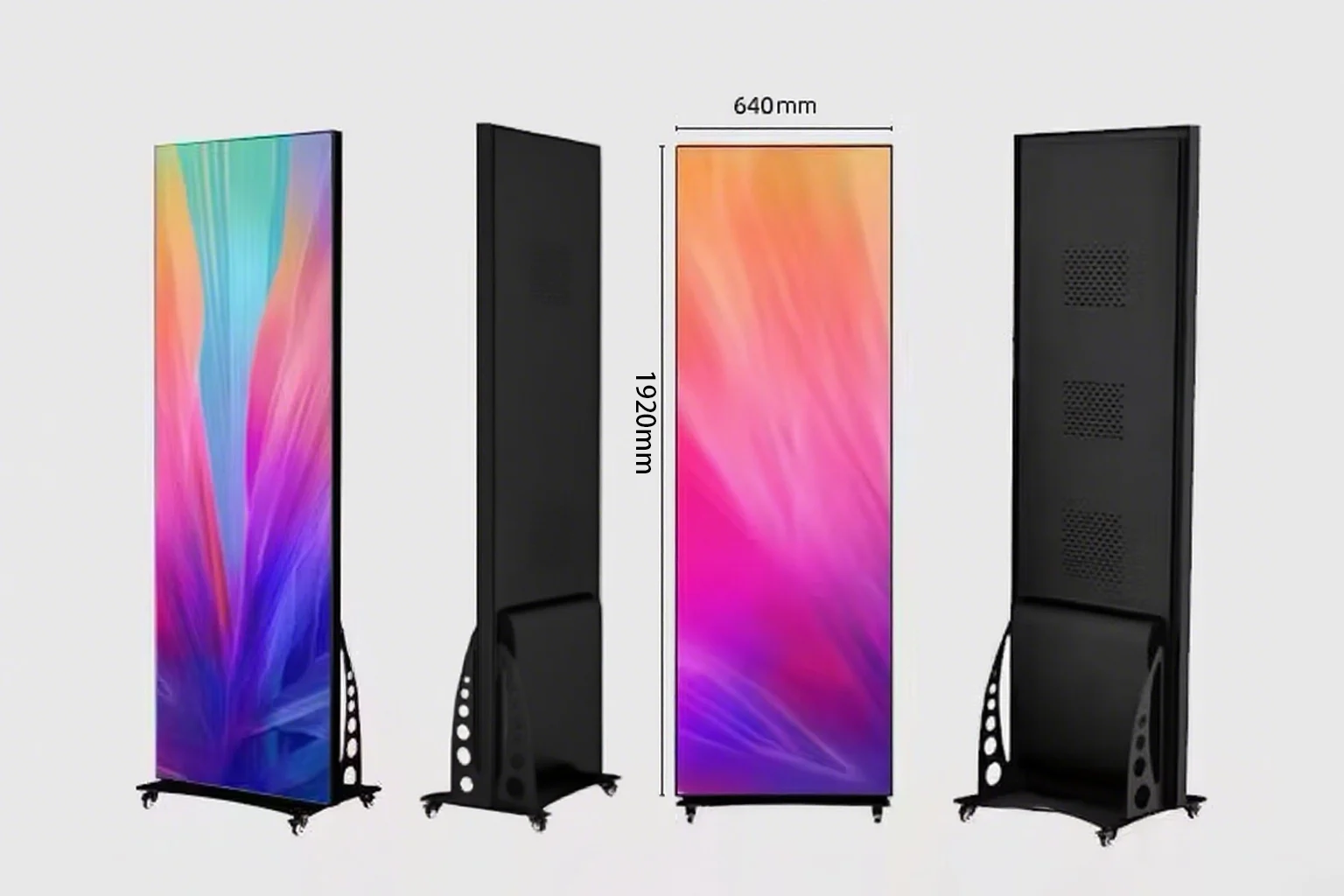 High Bright Digital Signage and Display Video LED Poster Standee Advertising LED Poster Display Screen for Marketing Advertising - Image 3