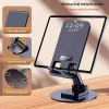 360 Degrees Rotable Metal Bracket Foldable Mobile Phone Holder Adjustable Desktop Tablet Cell Phone Stand For iPad iPhone Xiaomi