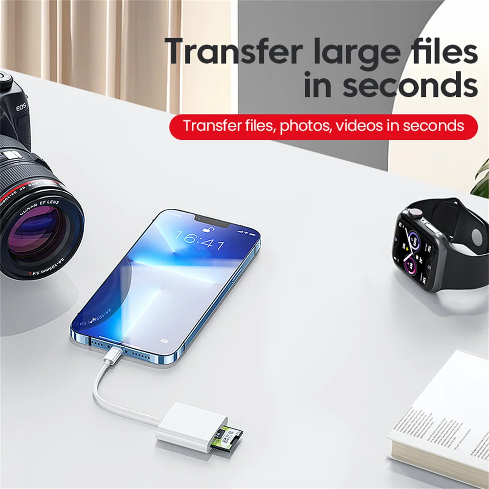 Multi Port HUB Adapter 3 in 1 USB Converter TF CF SD Memory Card Reader USB Type C Adapter For Phone Macbook Huawei Samsung OPPO - Image 6