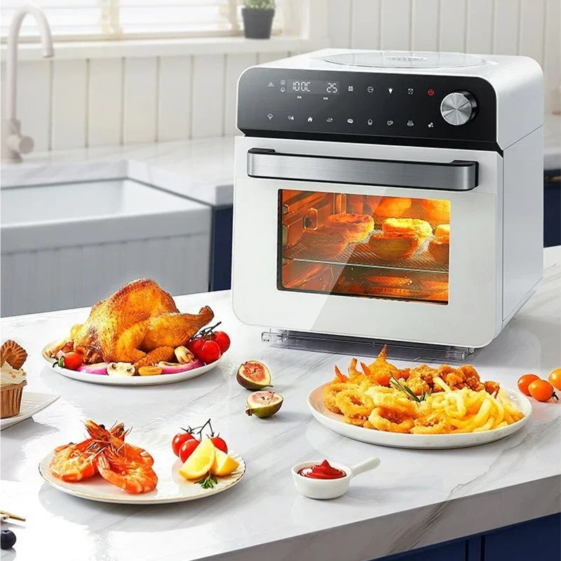 14L Steam-and-Bake Oven Combo: Home-Use Electric Steamer, Electric Oven, and Air Fryer—Compact 3-in-1 Baking, Steaming, and Fryi - Image 6