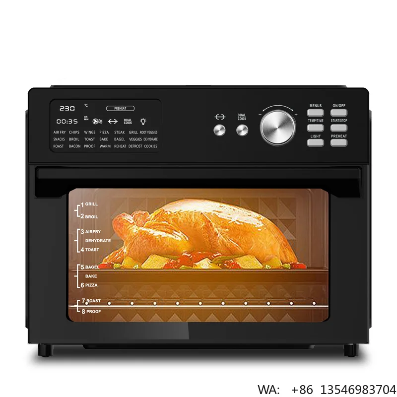 Factory Price 30L Smart Dual Cook Air Fryer Oven Electric Square Shape Oil-Free Roast Chicken Roast Turkey Toast Without Oil - Image 2