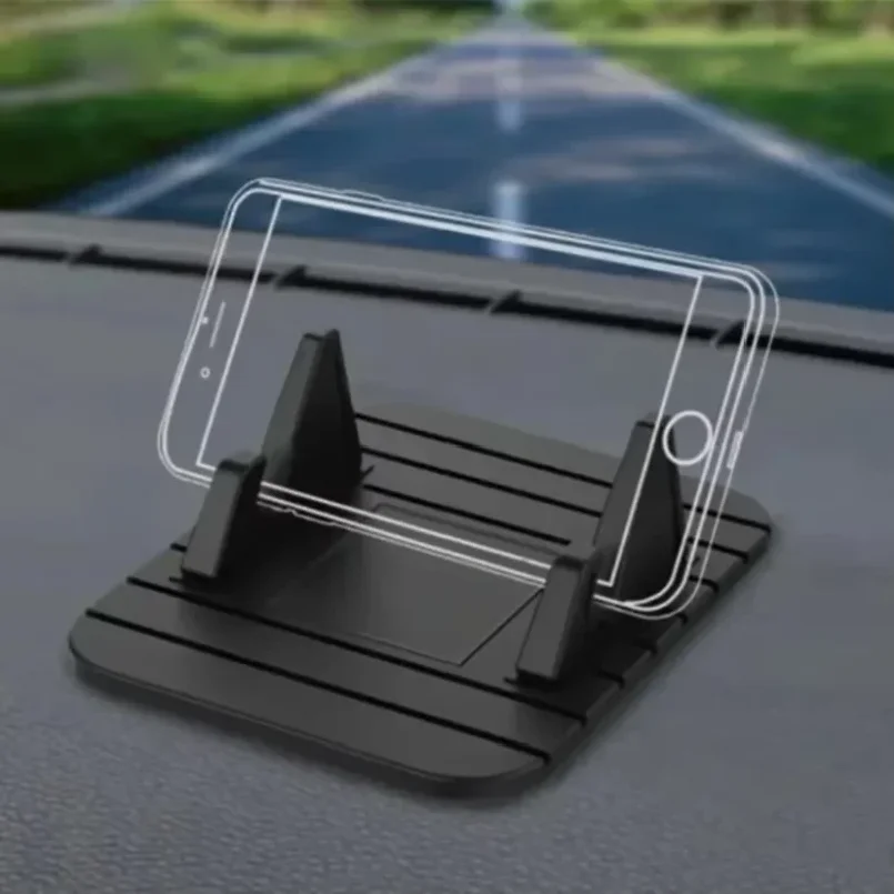 Non-slip Car Phone Holder GPS Navigation Bracket Desktoop Phone Stand For iPhone Samsung Xiaomi Android Smart Phones - Image 4