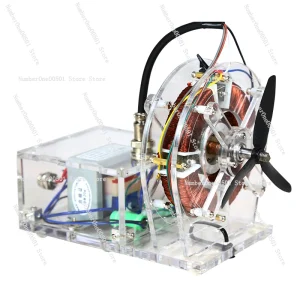 DIY AC Asynchronous Motor Model - Brushless Motor Experiment Kit for STEM Education & Science Toys