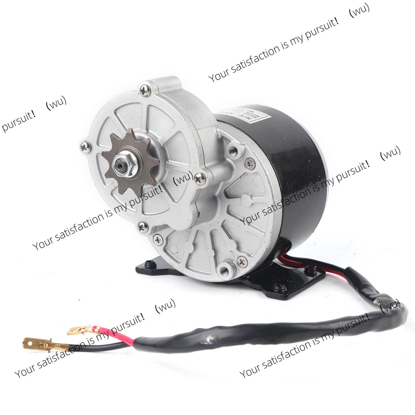 12V 250W Gear Reduction Electric Motor with 9 Tooth Sprocket Brushed DC Motors Reductor for E‑bike Scooter - Image 2
