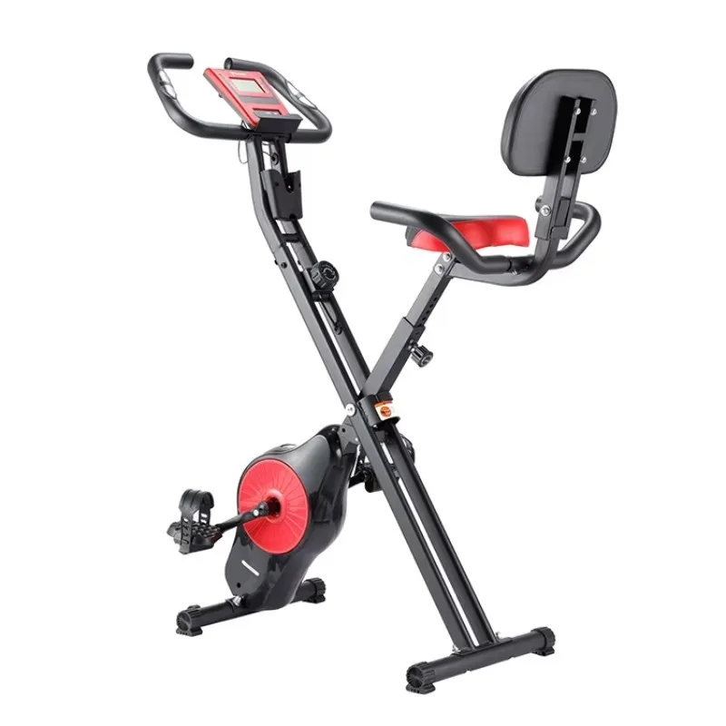 New Trend Product Folding Exercise Bike - Indoor Stationary Adjustable Magnetic Exercise Bike for Modern Fitness - Image 2