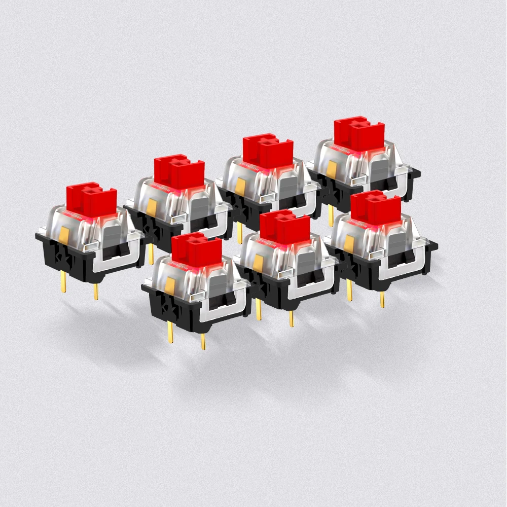 REDRAGON SMD RGB MX Switch 3Pin Clicky Linear Tactile Silent Red Switche For Backlit Mechanical Keyboard - Image 6