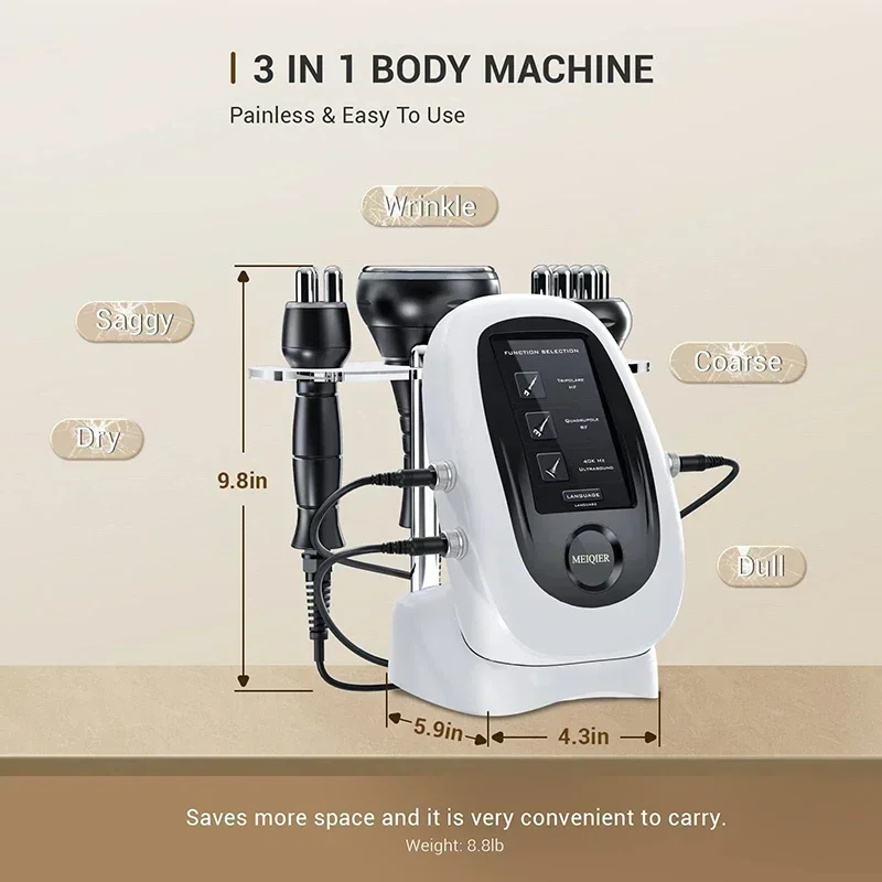 80K Cavitation RF Body Slimming Ultrasonic Machine Radio Frequency SKin Tightening Weight Loss Products That Actually Work 2024 - Image 3