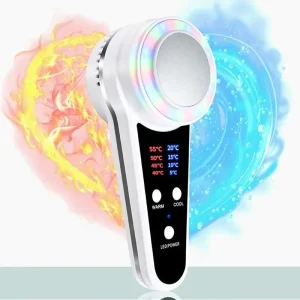 Cryotherapy Face Care Device Hot Cold Hammer Blue Photon Acne Treatment Facial Massager Skin Lifting Rejuvenation Beauty Machine