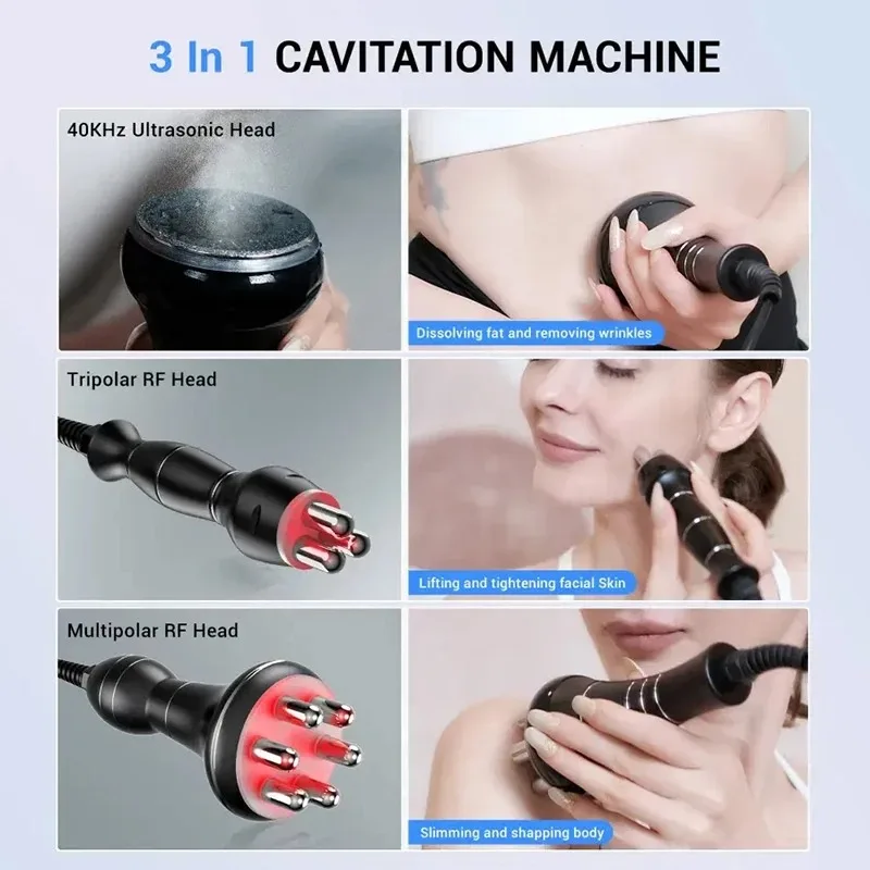 2026 Cavitation 80K RF Body Slimming Ultrasonic Machine Radio Frequency SKin Tightening Weight Loss Products That Actually Work - Image 6