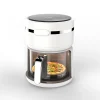 Electric Hot Air Fryer Oven Oil Free Cooker 1225W 3 Liters Smart Cooking Programs Compact Oilless Small Oven Fit for 2-3 People