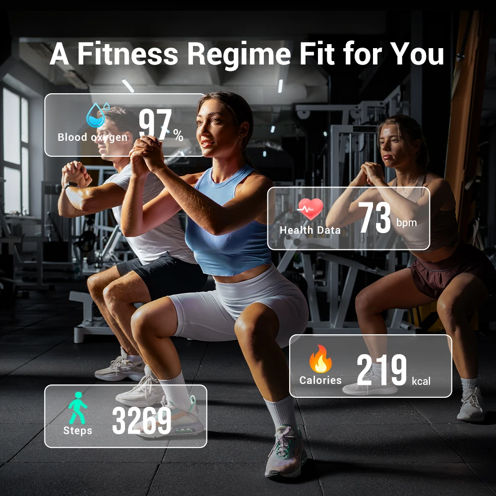 Intelligent Smart Rings Heart Rate ECG EDA IP69 OEM Smart Emotions Heart Rate Sleep Manufacturers Health Smart Ring for Men - Image 2