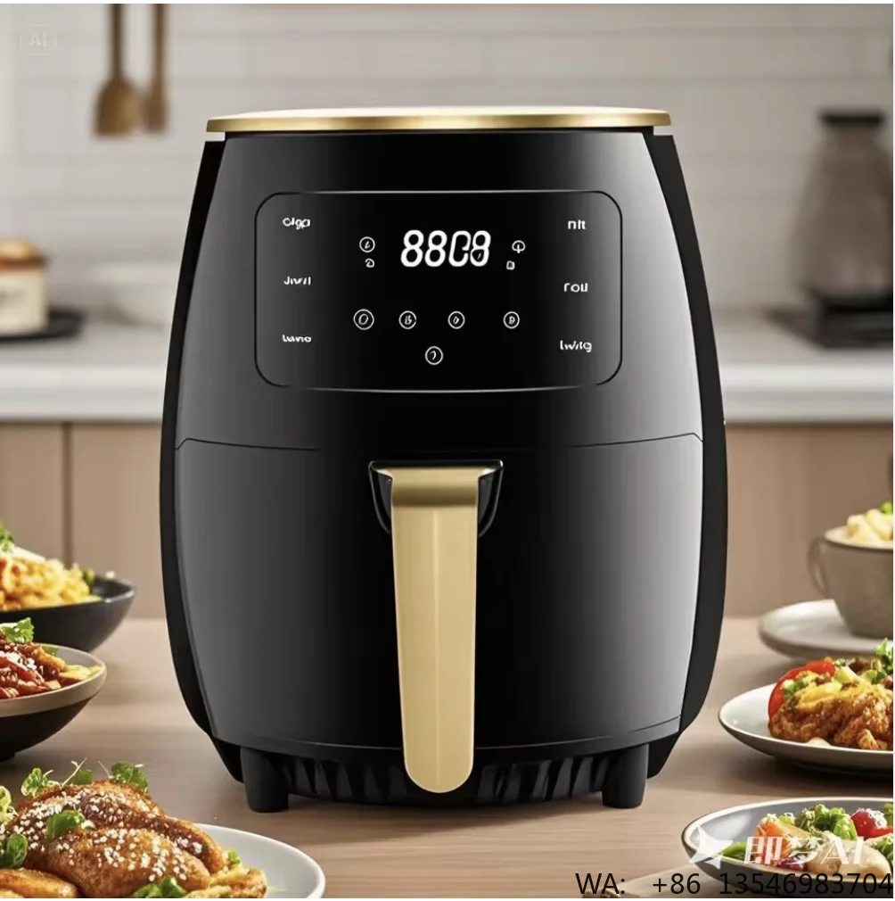 6L Capacity Home Commercial Automatic Air Fryer Digital Multifunctional Oil Free Electric Fryer - Image 2