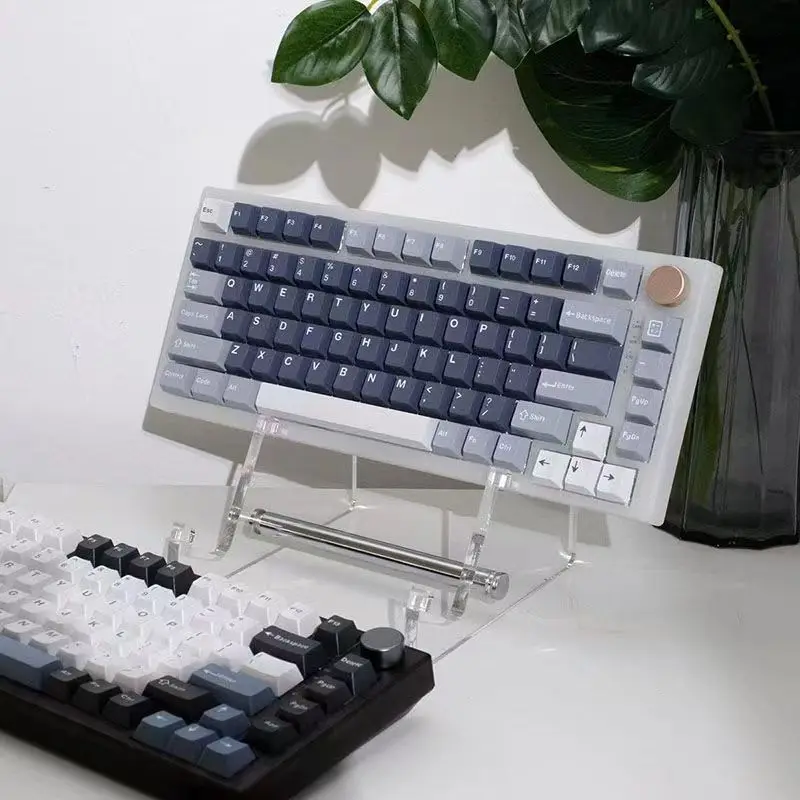 Transparent Acrylic Keyboard Stand, Multi-Layer Display Holder for Mechanical Keyboard Desktop Organizer - Image 5