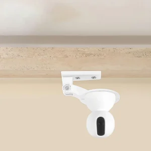 2Pcs No Drill Wall Camera Mount Holder Indoor Security Camera Stand Universal Heavy Duty Bracket Mounting Rack for Home Use
