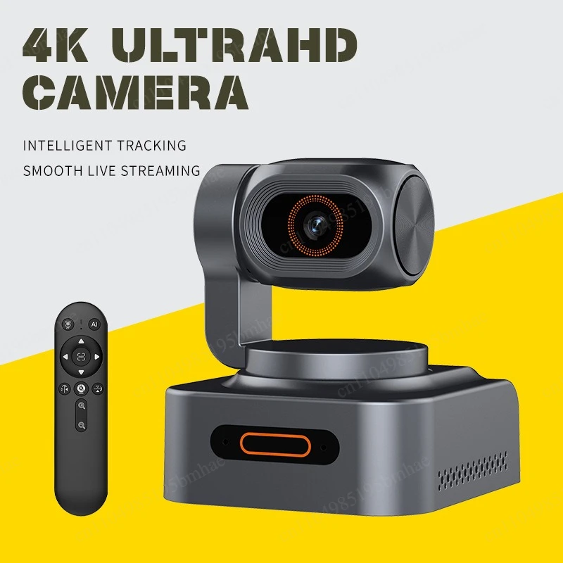 48MP PTZ dual-axis tracking live streaming camera, 4K beauty screen, computervideoconferencing,online courses, AI remote control - Image 2