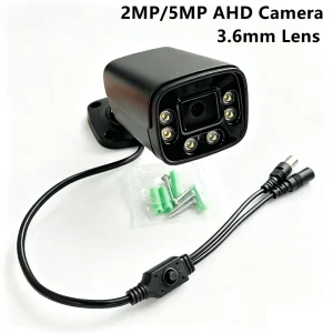 2MP AHD Camera CCTV Security Surveillance Outdoor Waterproof ColorVu NightVision Indoor 1080P 5MP HD Home Camera Monitor