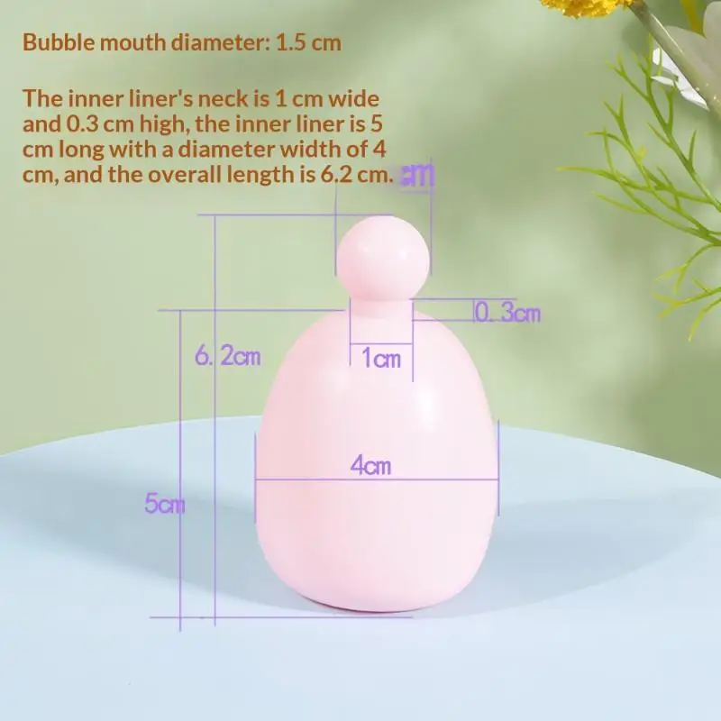 Antianxiety Making Inner Squeeze Blow Bubbles Novelty Pinch Toy Insert Making Insert For Autisms Kids Stress Toy - Image 6