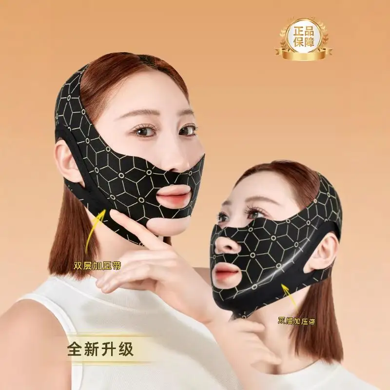 Chin Cheek Slimming Bandage V Shaper V Line Lifting Mask Face Lifting Anti Wrinkle Strap Band Sleeping Mask Beauty Health - Image 2
