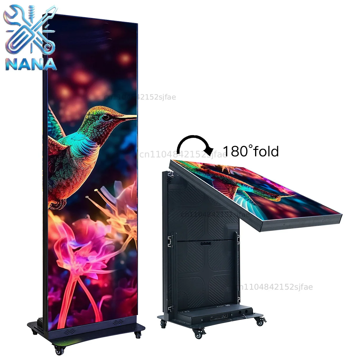 High Bright Digital Signage and Display Video LED Poster Standee Advertising LED Poster Display Screen for Marketing Advertising