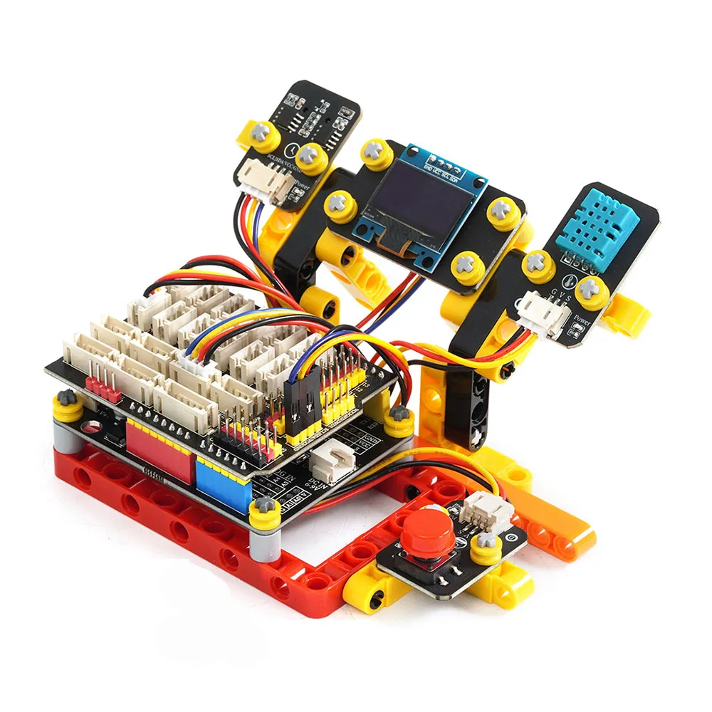 Programming Building Blocks Toys Science Toy Technology Gadget Bricks Physics 3D Puzzle Kit STEM Learning Educational Toys - Image 2
