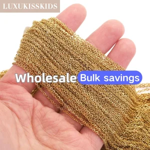 LUXUKISSKIDS Customized Jewelry Accessories Stainless Steel Earrings Professional Designer Team OEM/ODM Choker Bracelet Set
