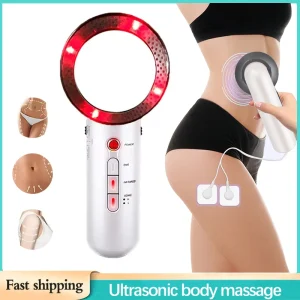 Reduction 3 in 1 EMS Infrared Ultrasonic Body Massager Anti Cellulite Fat Burner Weight Loss Infrared Slimming Machine
