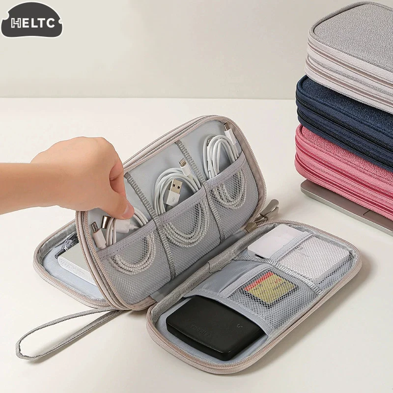 1pc Data Packet Portable Travel Portable Digital Product Storage Bag USB Data Cable Manager Earphones Mobile Power Storage Bag - Image 3