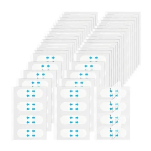 4pcs Invisible V Face Lifting Patches Facial Slimming Firming Stickers For Forehead Neck & Chin Beauty Health