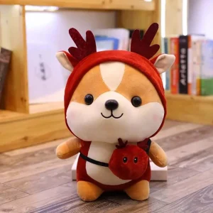 Creative Cute Elk Children's Animal Bee Shiba Inu Squirrel Corgi Chai Pillow Dinosaur