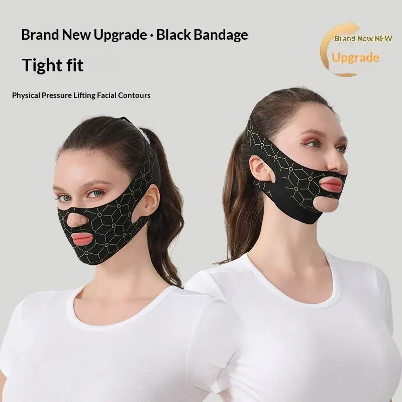 Chin Cheek Slimming Bandage V Shaper V Line Lifting Mask Face Lifting Anti Wrinkle Strap Band Sleeping Mask Beauty Health - Image 3