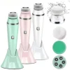 Waterproof IPX7 Electric Facial Cleansing Brush Electric Deep Cleaning Removal Blackhead Pore Exfoliator Face Massager Device