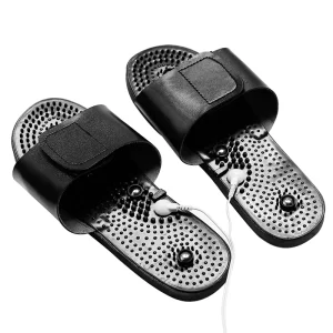 Electric Tens Muscle Massager Slippers For EMS Pulse Acupuncture Stimulator Magnet Foot Electrostimulation Machine Accessories