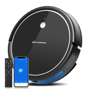 New Design 1800Pa Strong Suction Automatic Intelligent Robot Vacuum Cleaner With 350Ml Dustbin Box