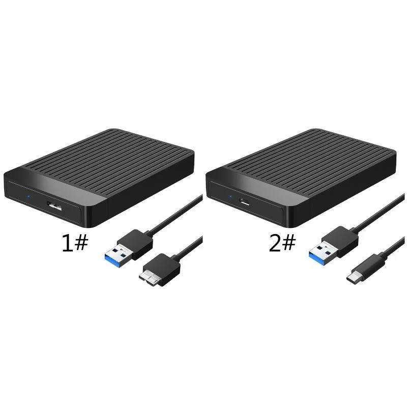 Y2GD Portable 2.5" Hard Drive Enclosure USB Type C to III for 2.5 Inch SSD - Image 5