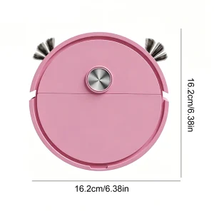 3 In 1 Intelligent Cleaning Robot Lightweight Mini Robots Vacuum Cleaner Compact Car Robot Vacuum for Car&Home Cleanings