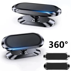 360 Degree Rotation Car Phone Hblder Vent Magnetic Car Smart Phone Stand GPS Navigation In-Car Bracket For iPhone Huawei Realme