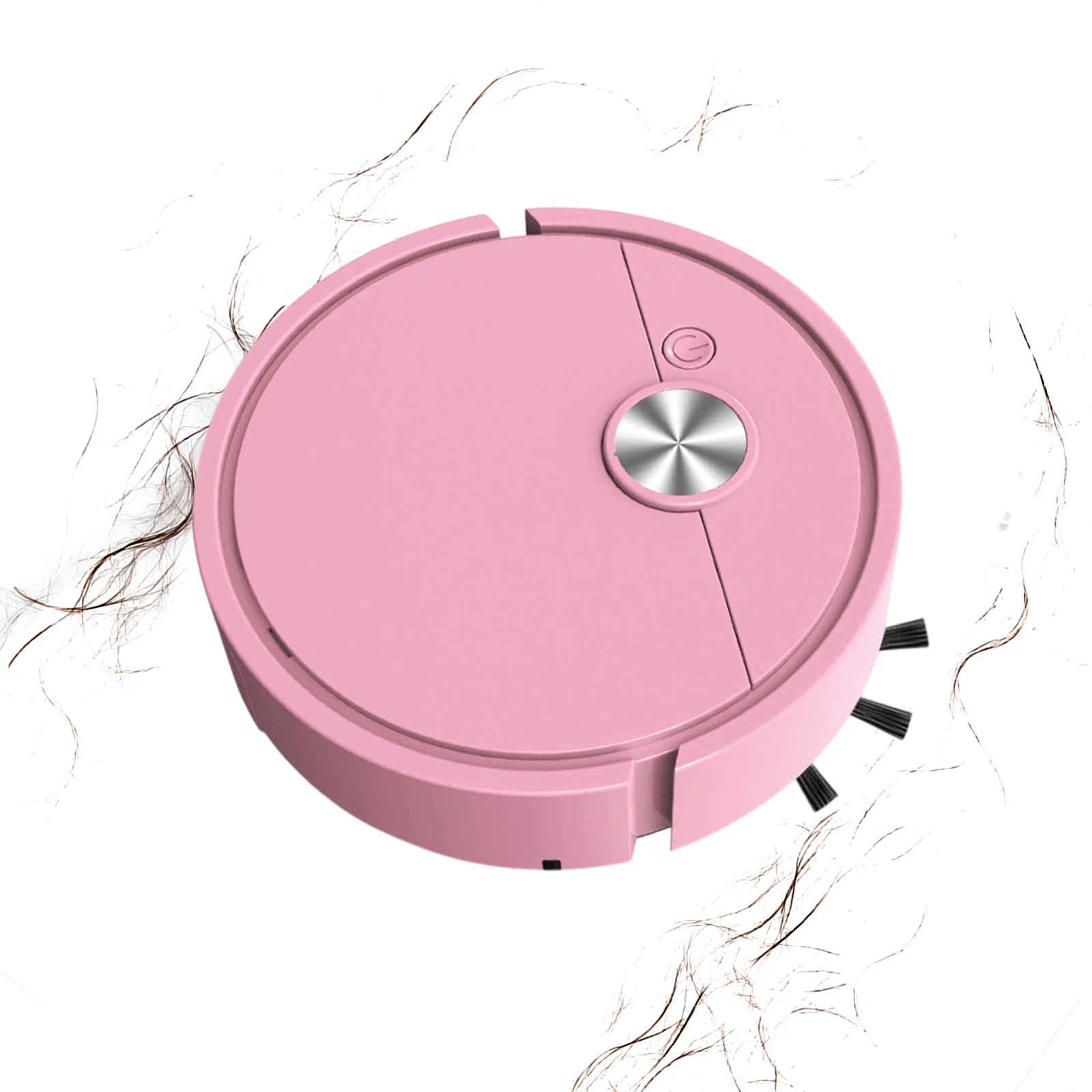 3 In 1 Intelligent Cleaning Robot Lightweight Mini Robots Vacuum Cleaner Compact Multi Function Cleaners for Car&Home Cleanings