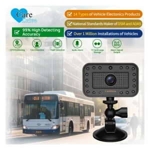 Caredrive DSM Driver Fatigue Alert Real-Time Bus Fleet Safety Monitoring System Electronics Gadget Sleep Alarm Artificial Sensor